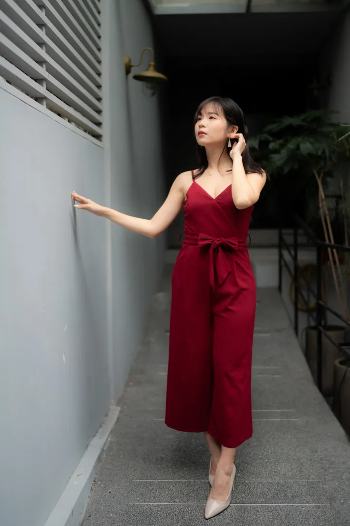 [Mzsock] NO.217 YoYo elegant jumpsuit with high heels street photography#[105P]-93