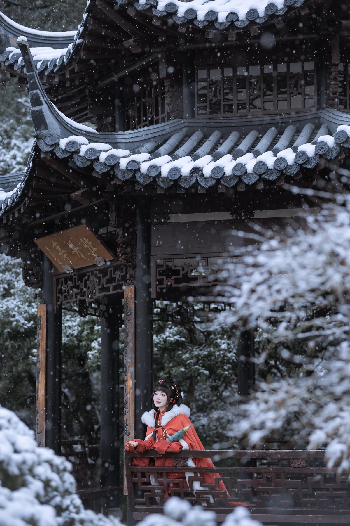 [YITUYU] 2023.01.31 Vol.2934 The first snow in Lin'an Lulu haley#[37P]-4